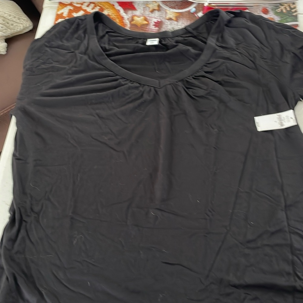 Old Navy long sleeve black shirt, women’s size small NWT